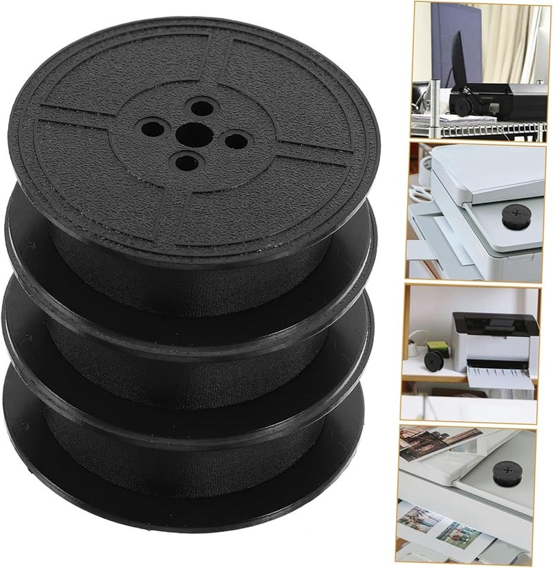 3 قطع شريط حبر أسود للآلة الكاتبة، ملف واحد بديل متوافق مع Feiyu Chang - Image 3